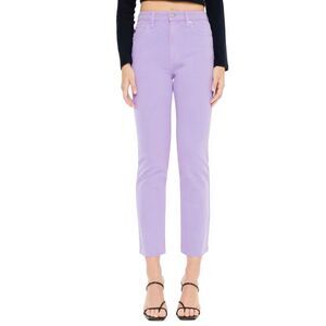 Kancan Lavender Zandria Ultra High Rise 90s Straight Leg Jeans N0347